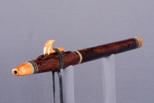 Ironwood Burl (desert) Native American Flute, Minor, Mid G-4, #H28I (1)